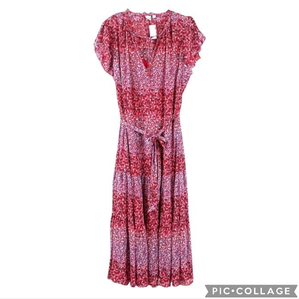 Gap Tier Floral Dress NWT